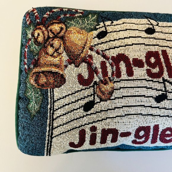 Jin-gle Bells Holiday Decoration Accent Pillow - Picture 5 of 7
